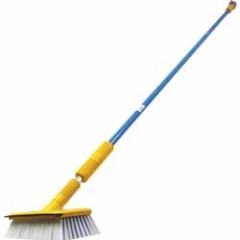 RAVEN TELESCOPIC WATER BRUSH COMPLETE WITH 2-4M EXTN HANDLE