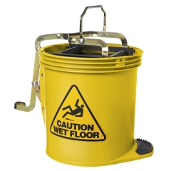 16L FOOT OPERATED MOP BUCKET (YELLOW)