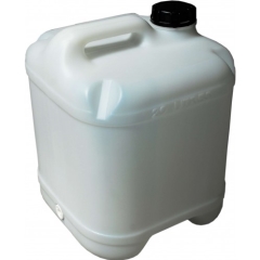 20L CUBE UNPIERCED JERRYCAN (WHITE) - CAPS INCLUDED | Arnold Products ...